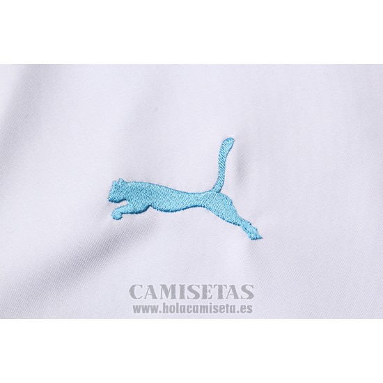 Chandal del Olympique Marsella Manga Corta 2019-2020 Blanco